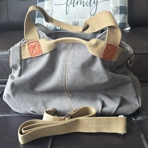 Canvas Crossbody Bag